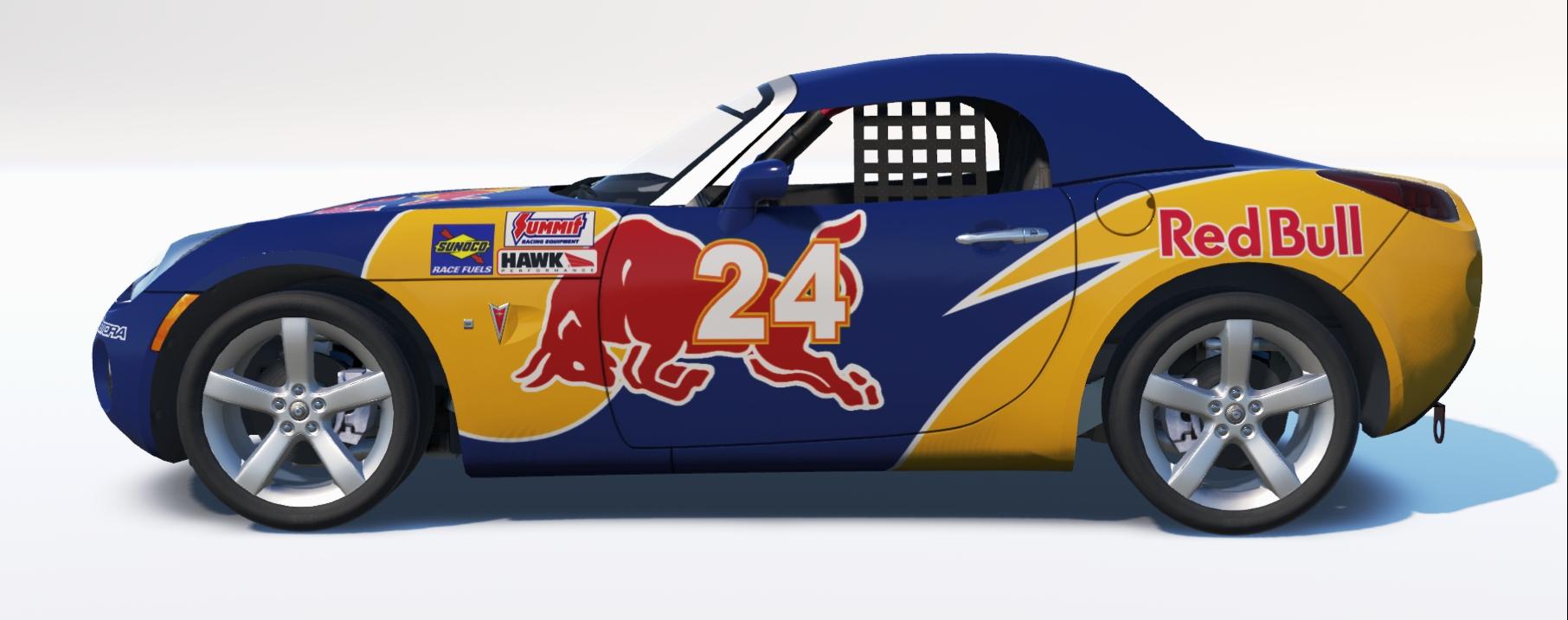 Preview of Pontiac Solstice Red Bull by Don Craig