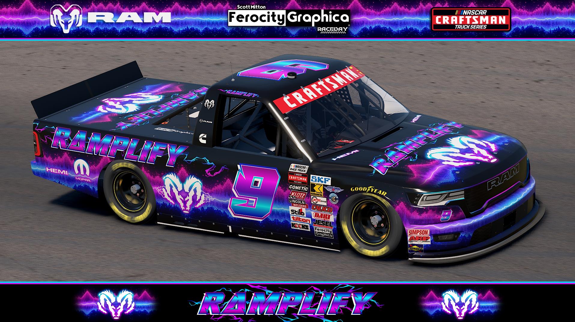 Preview of Ramplify NASCAR Truck Series RAM by Scott Mitton