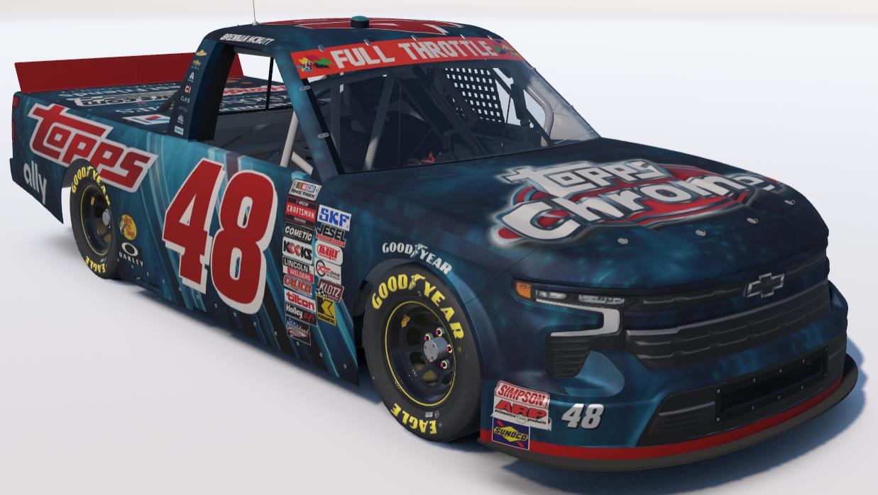 Preview of B.Mcnutt Topps Chrome 48 Chevrolet Silverado FTO by Jack Drucker