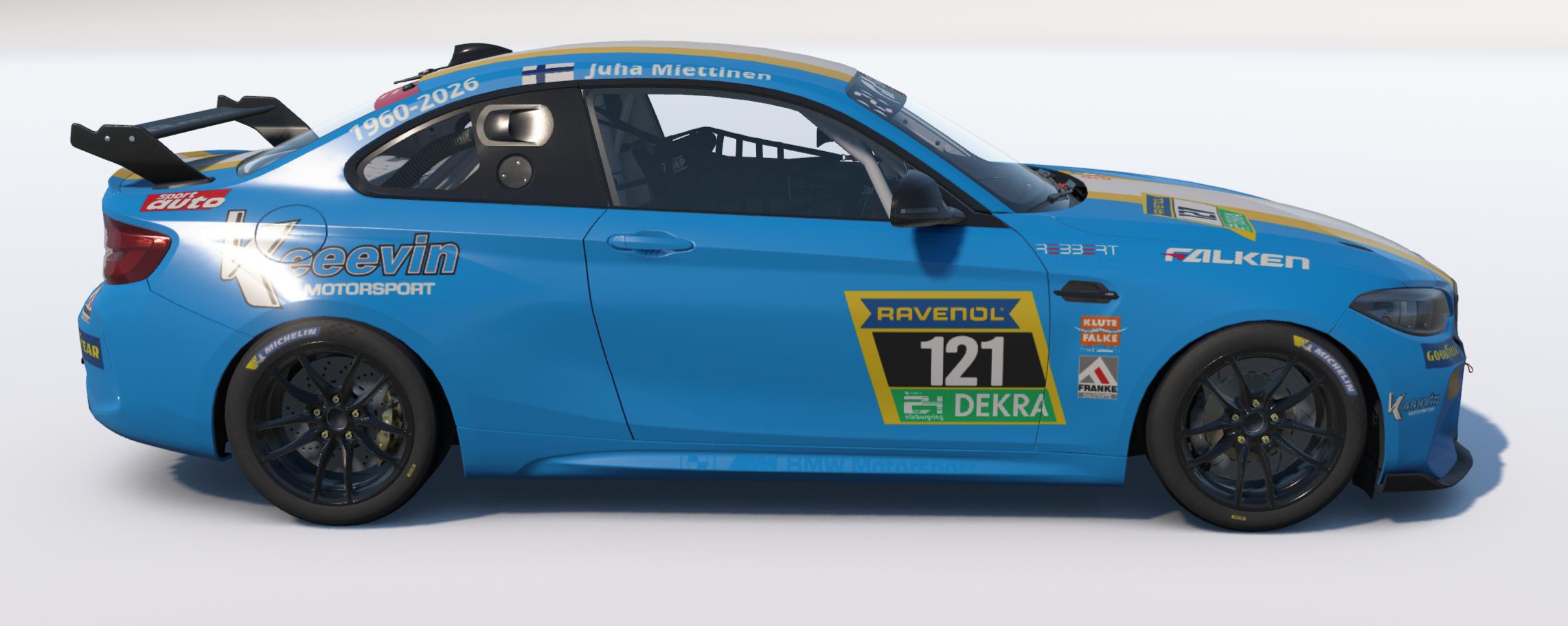 Preview of Juha Miettinen Memorial Car (Sim Stamped Number) by Logan Martini