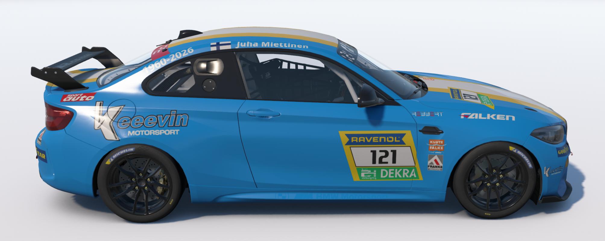 Preview of Juha Miettinen Memorial Car (Custom Number) by Logan Martini
