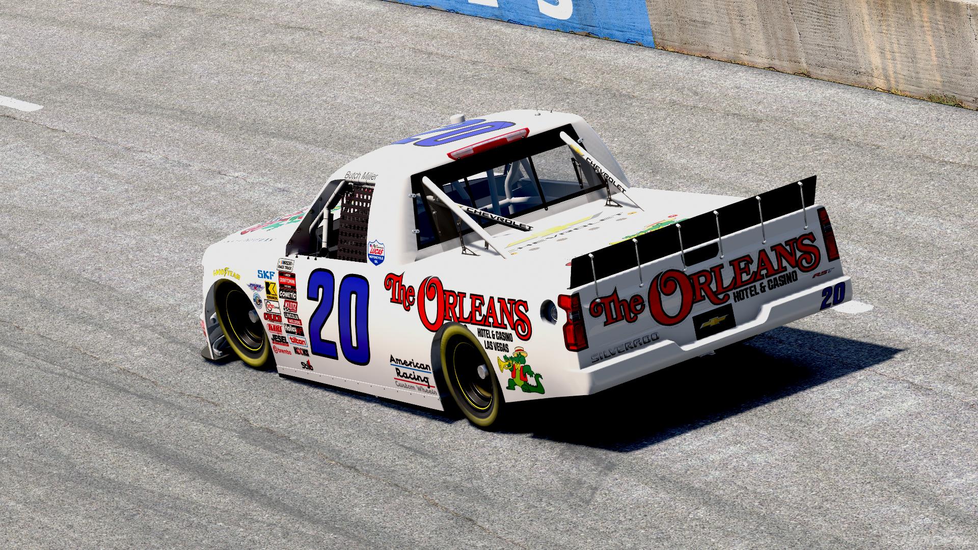 Preview of 1997 Butch Miller The Orleans Chevy Silverado (#20) by DG Swiss