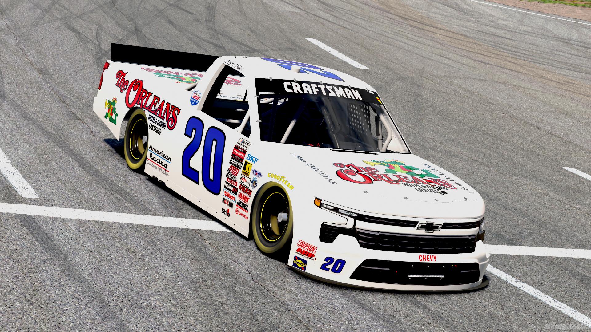 Preview of 1997 Butch Miller The Orleans Chevy Silverado (Sim Stamped) by DG Swiss
