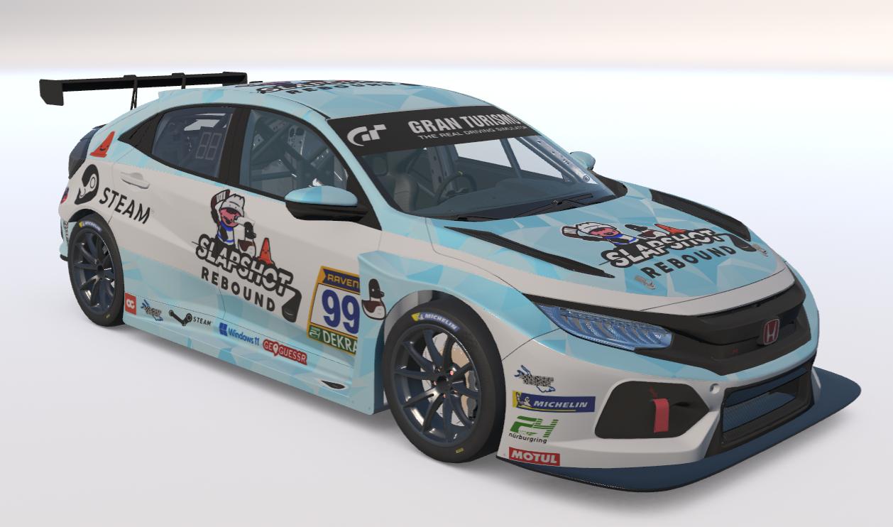 Slapshot Motorsports - Honda Civic Type R by Nikos Handtke - Trading Paints