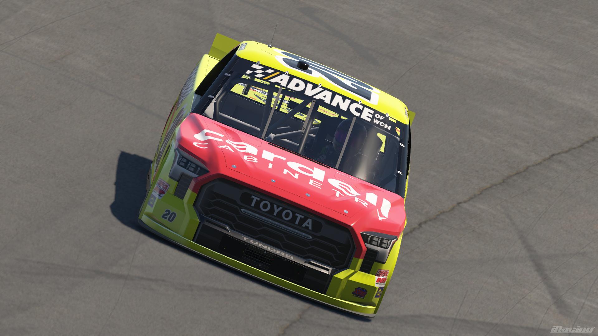 Preview of William Hovrud #20 Menards FRC Toyota Tundra TRD Pro by Sam Heffner