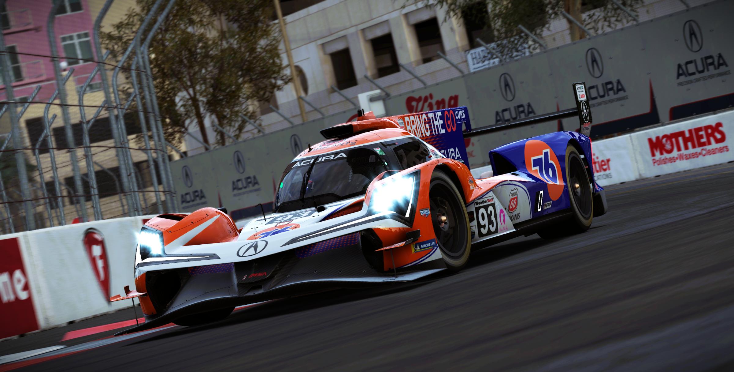 Preview of Meyer Shank Racing #93 Acura ARX-06 2026 Long Beach Livery by Samuel J Ball