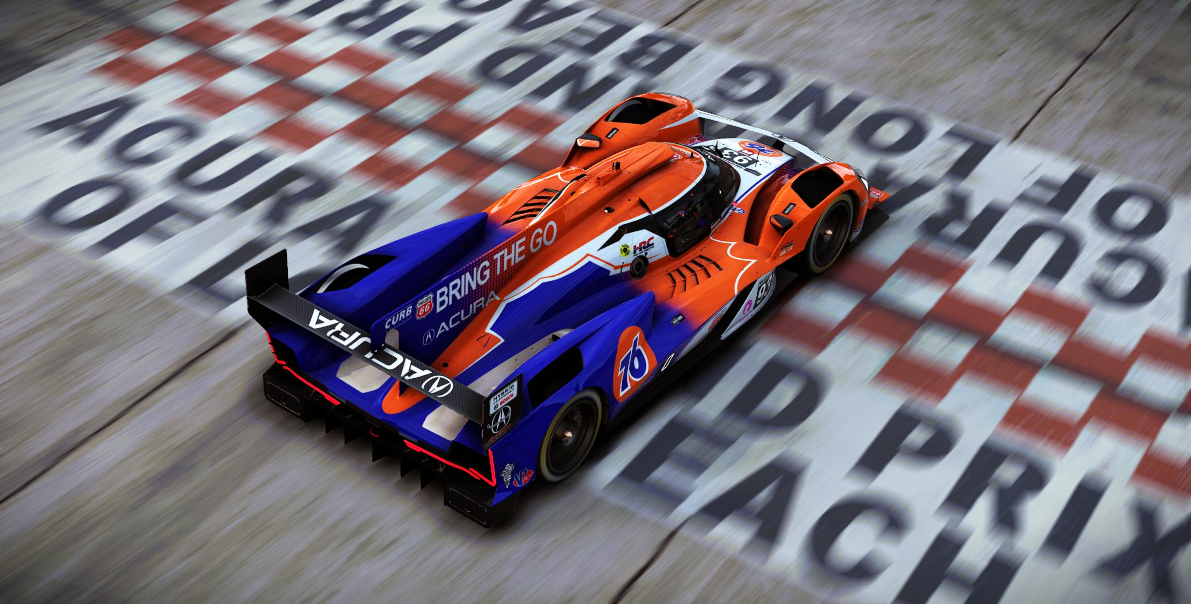 Preview of Meyer Shank Racing #93 Acura ARX-06 2026 Long Beach Livery by Samuel J Ball