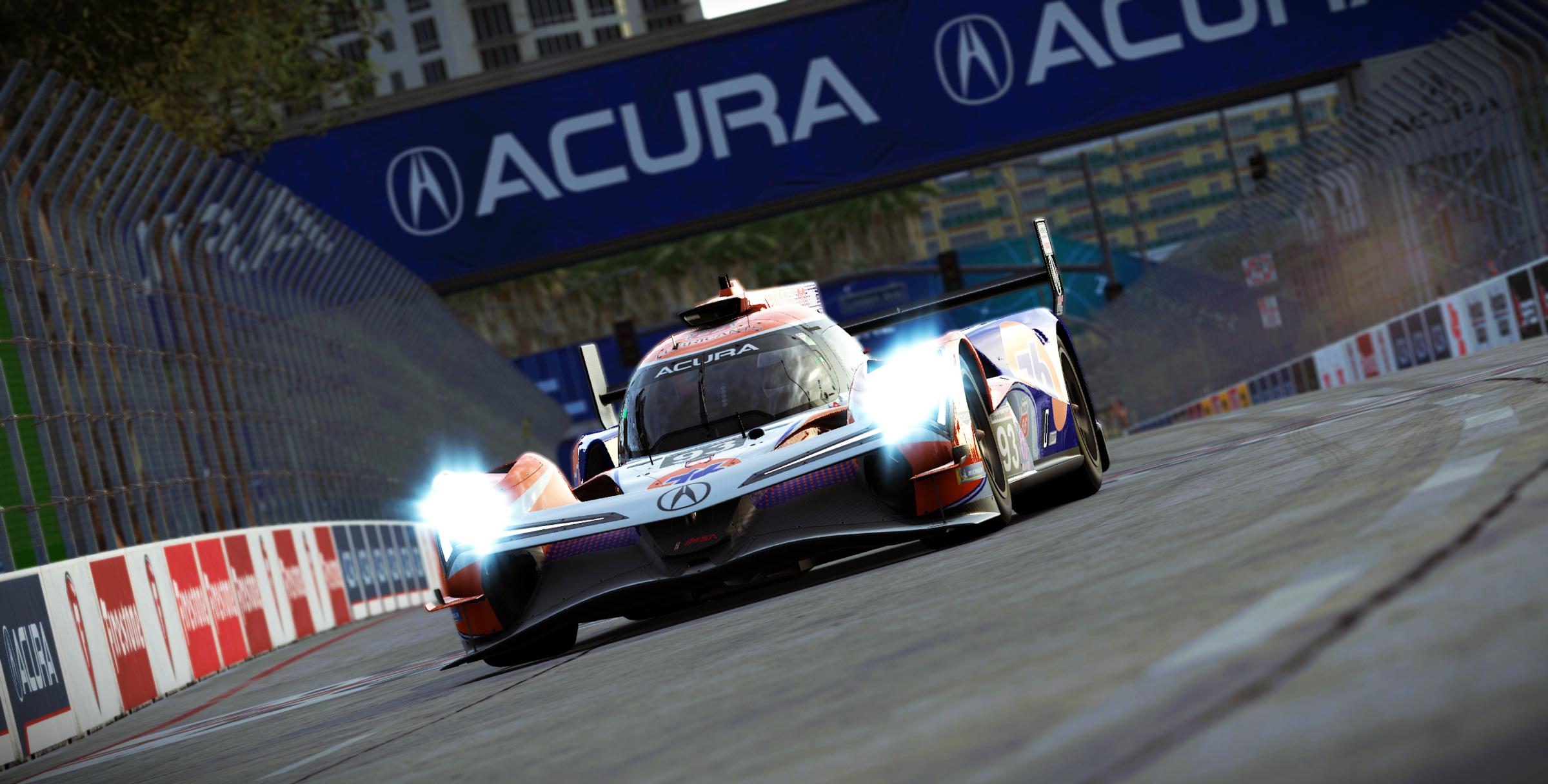 Preview of Meyer Shank Racing #93 Acura ARX-06 2026 Long Beach Livery by Samuel J Ball