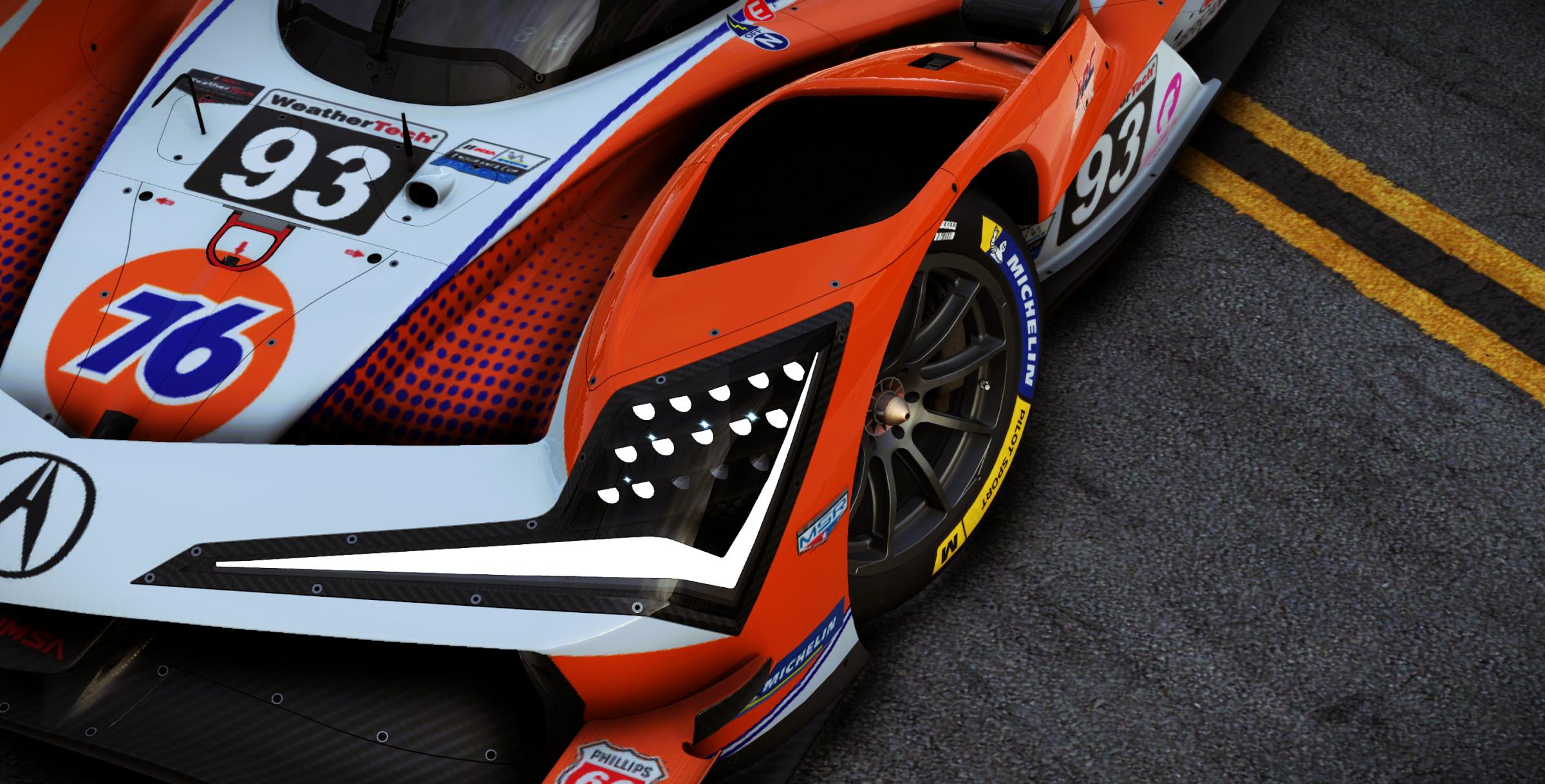 Preview of Meyer Shank Racing #93 Acura ARX-06 2026 Long Beach Livery by Samuel J Ball