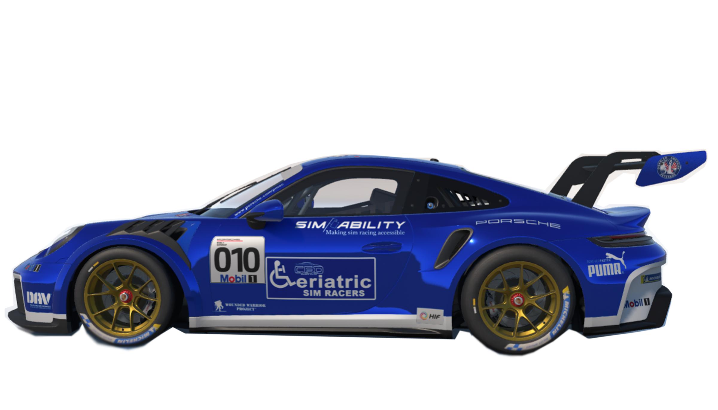 Preview of Disablities Tribute Porsche 911 Cup (992.) by Marshall W.