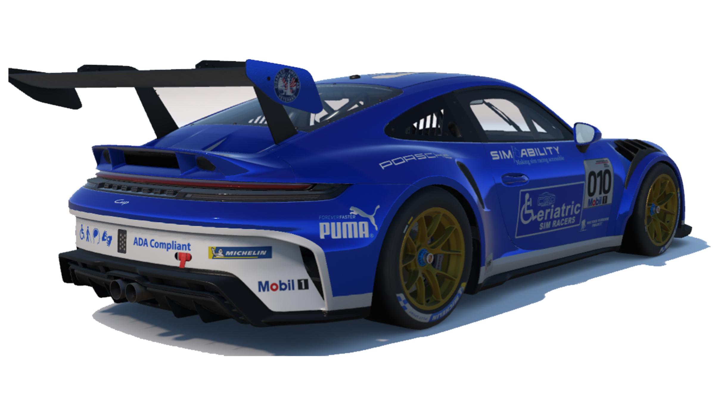 Preview of Disablities Tribute Porsche 911 Cup (992.) by Marshall W.