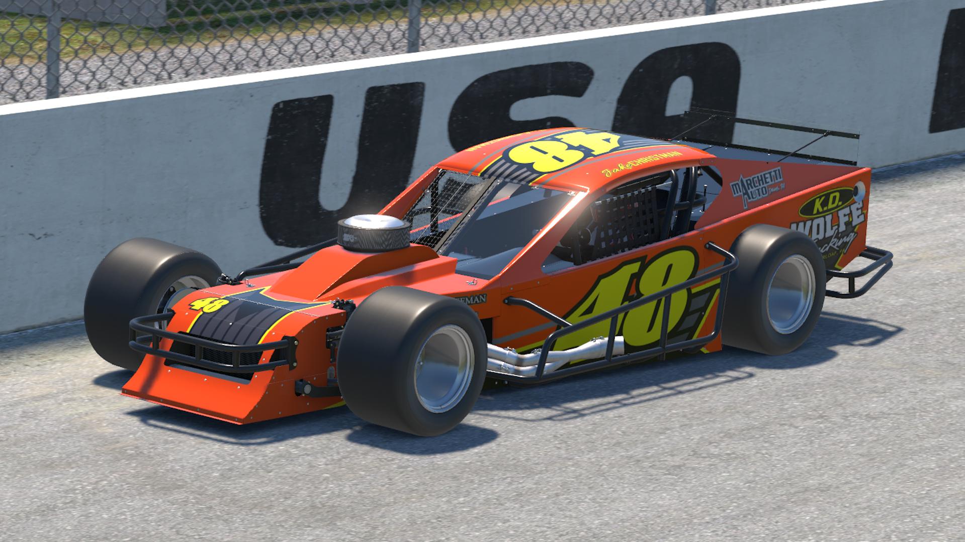 Jake Christman 2026 ROC Modified (Custom Number) by Chase Hummel ...