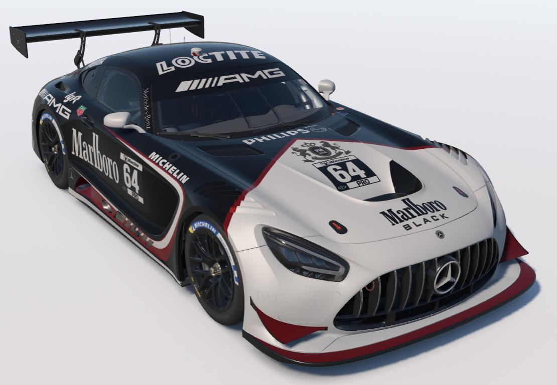 Preview of Marlboro Black Mercedes-AMG GT3 2020 by Ronald Lawson2