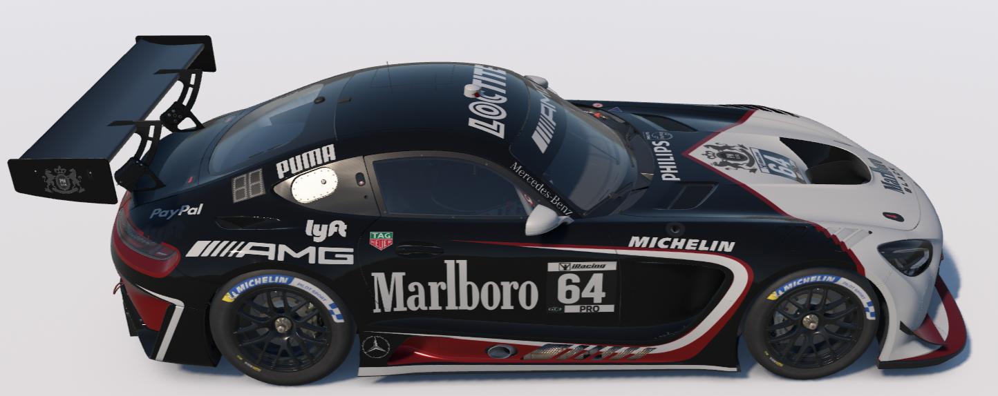 Preview of Marlboro Black Mercedes-AMG GT3 2020 by Ronald Lawson2