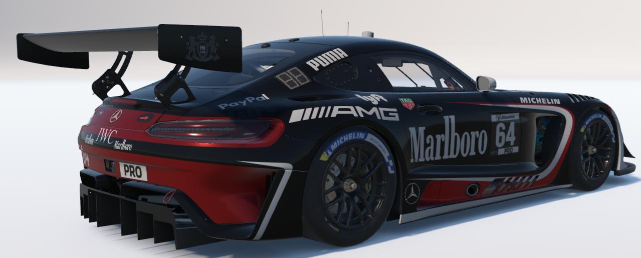 Preview of Marlboro Black Mercedes-AMG GT3 2020 by Ronald Lawson2