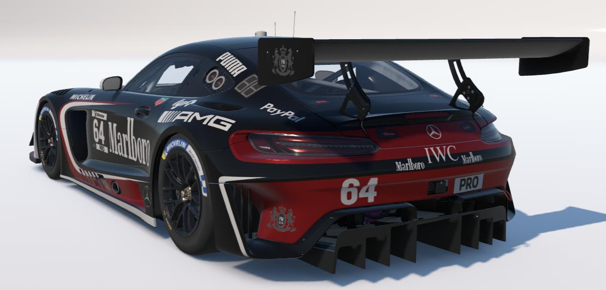 Preview of Marlboro Black Mercedes-AMG GT3 2020 by Ronald Lawson2