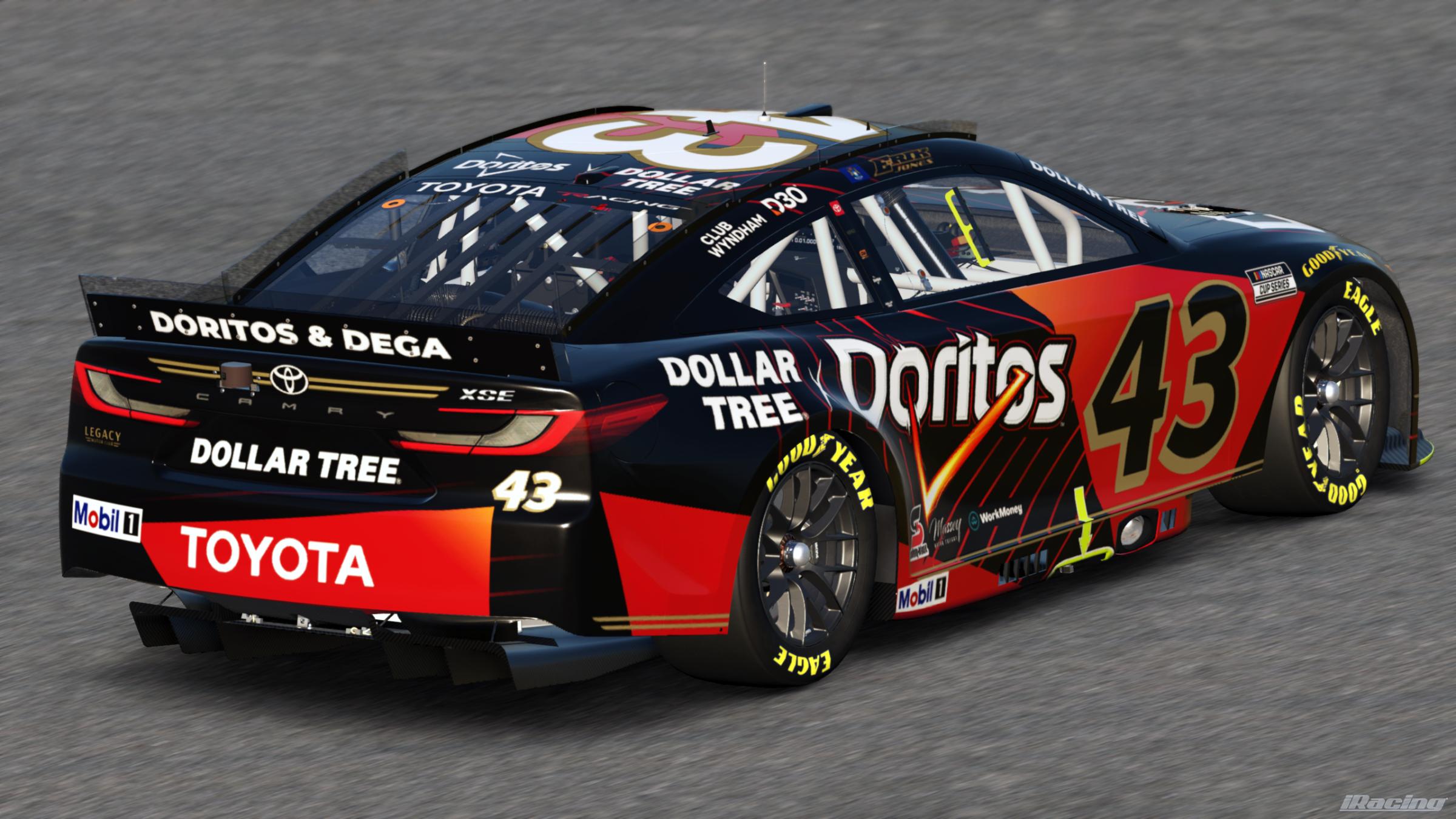 Preview of Erik Jones 2026 Doritos x Dollar Tree (Sim #) by Gary P.
