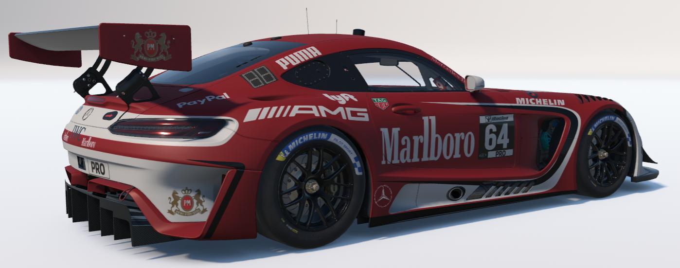Preview of Marlboro Red Mercedes-AMG GT3 2020 by Ronald Lawson2
