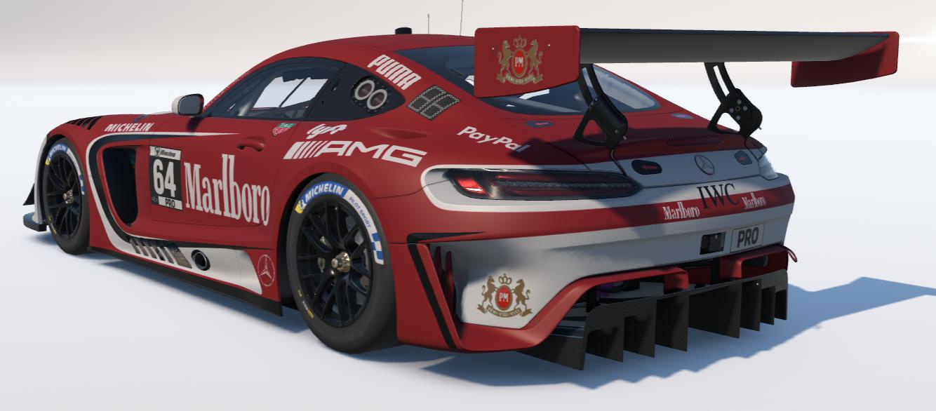 Preview of Marlboro Red Mercedes-AMG GT3 2020 by Ronald Lawson2