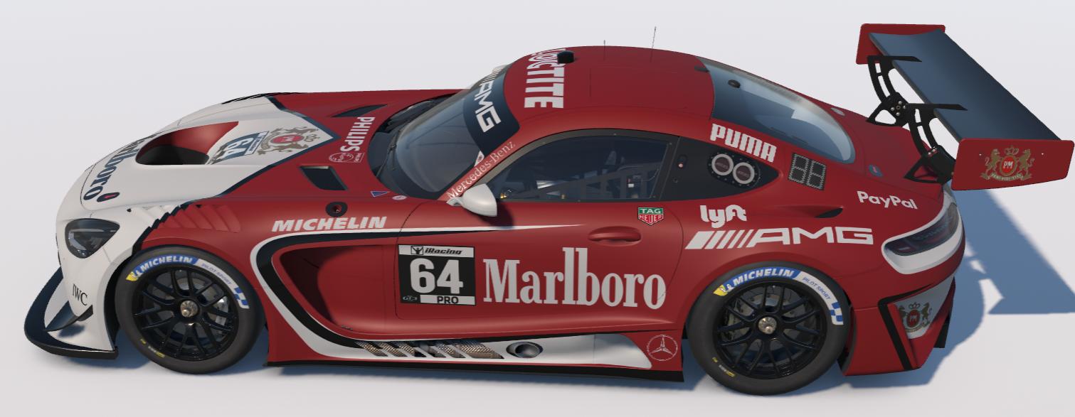 Preview of Marlboro Red Mercedes-AMG GT3 2020 by Ronald Lawson2