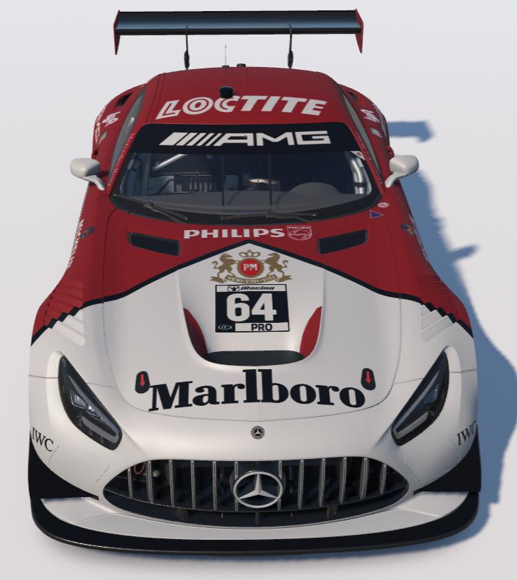 Preview of Marlboro Red Mercedes-AMG GT3 2020 by Ronald Lawson2
