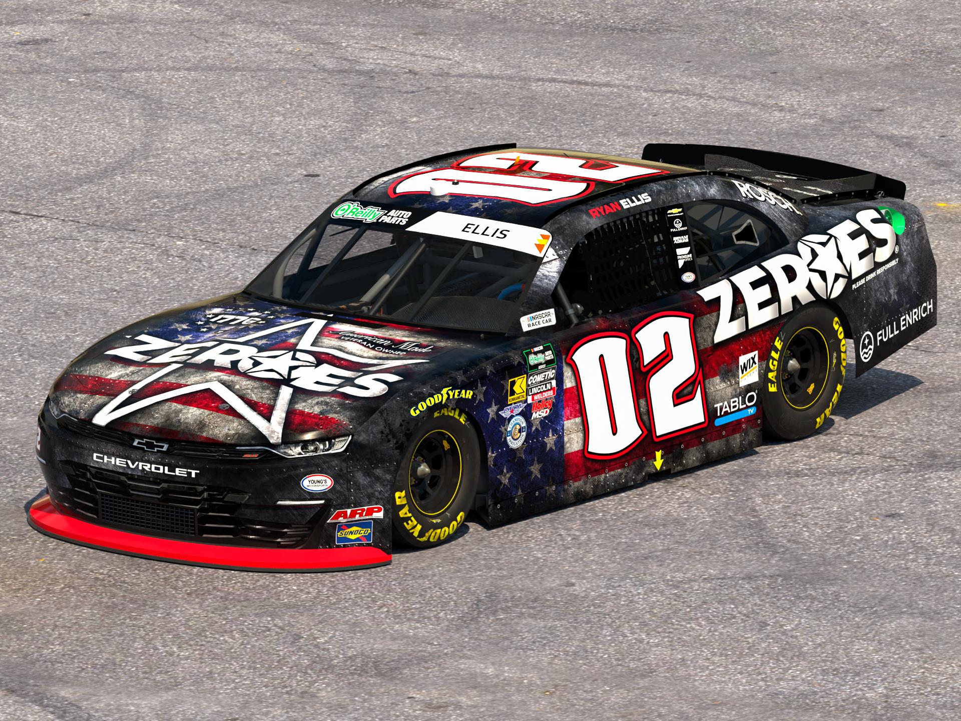 Preview of 2026 Ryan Ellis Zeroes Talladega  by Ben Horton