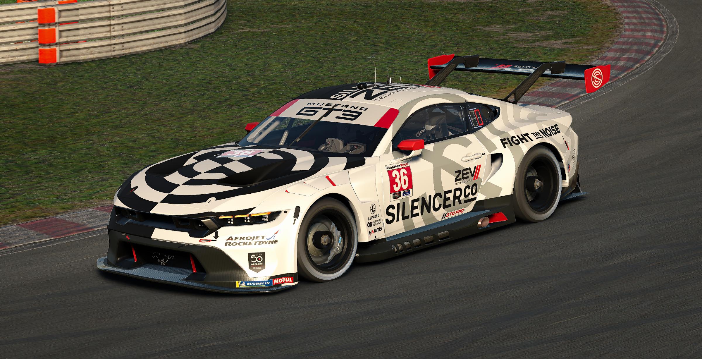 Preview of Silencerco x ZEV Technologies Mustang GT3 2026 by Joshua P.