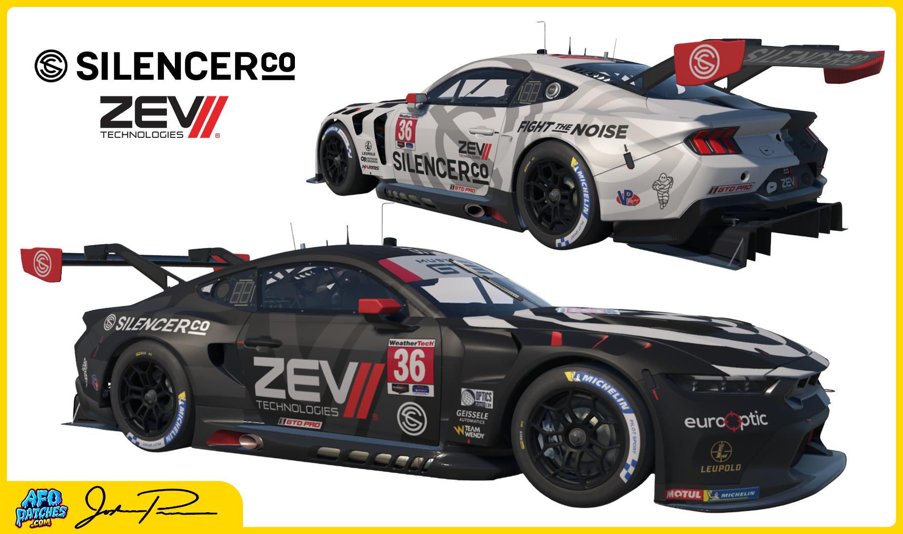 Preview of Silencerco x ZEV Technologies Mustang GT3 2026 by Joshua P.