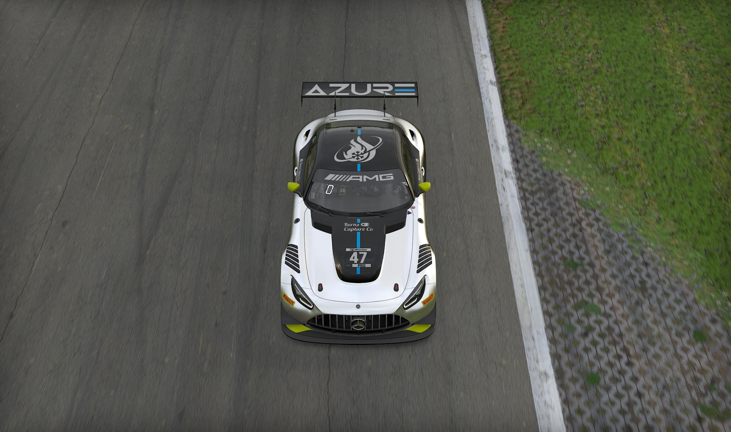 Preview of Azure Autosport Mercedes AMG GT3 2026 by Pat Gabriel