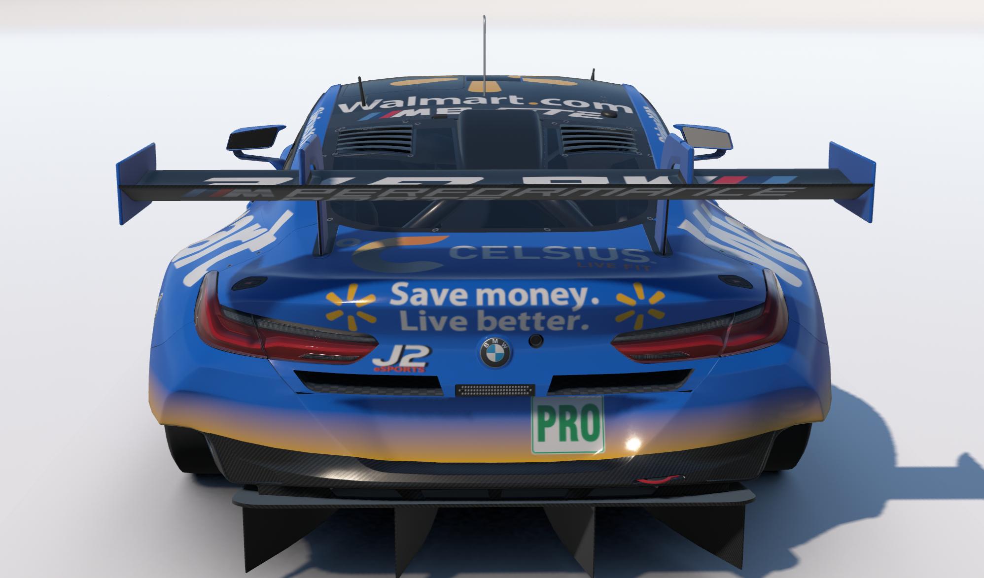 Preview of BMW M8 GTE Team Walmart 2026 team car by Johnny McNamara