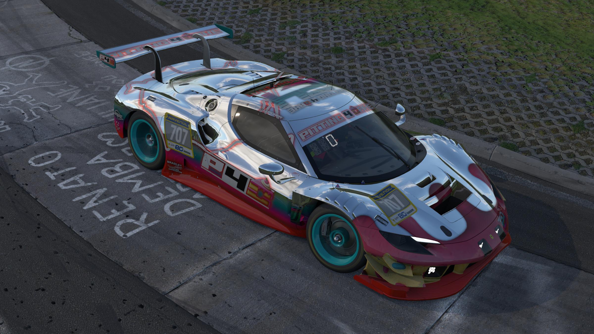 Preview of Pitting 4 Cake Ferrari 296 GT3 by Mike Lofquist2
