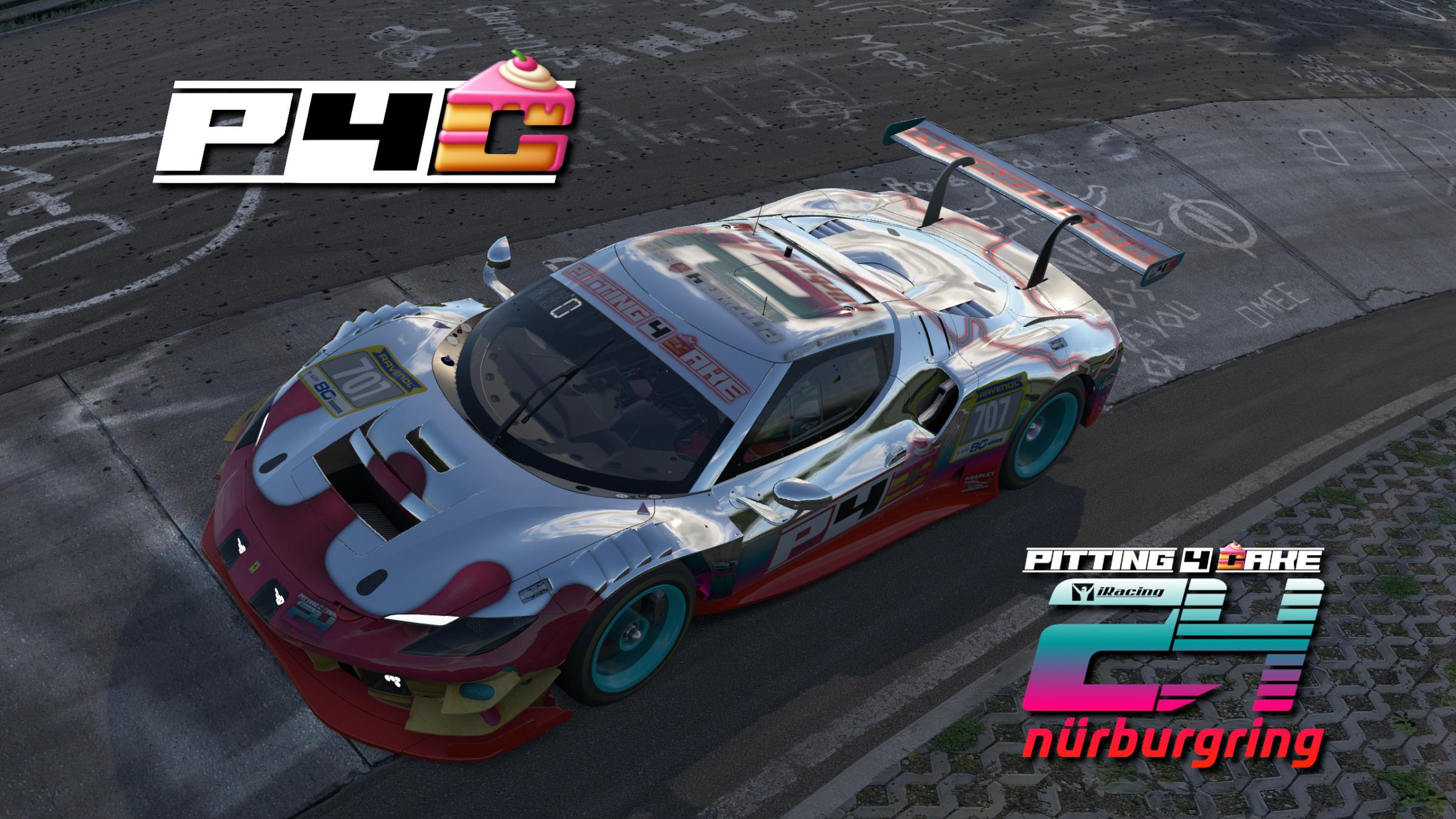 Preview of Pitting 4 Cake Ferrari 296 GT3 by Mike Lofquist2