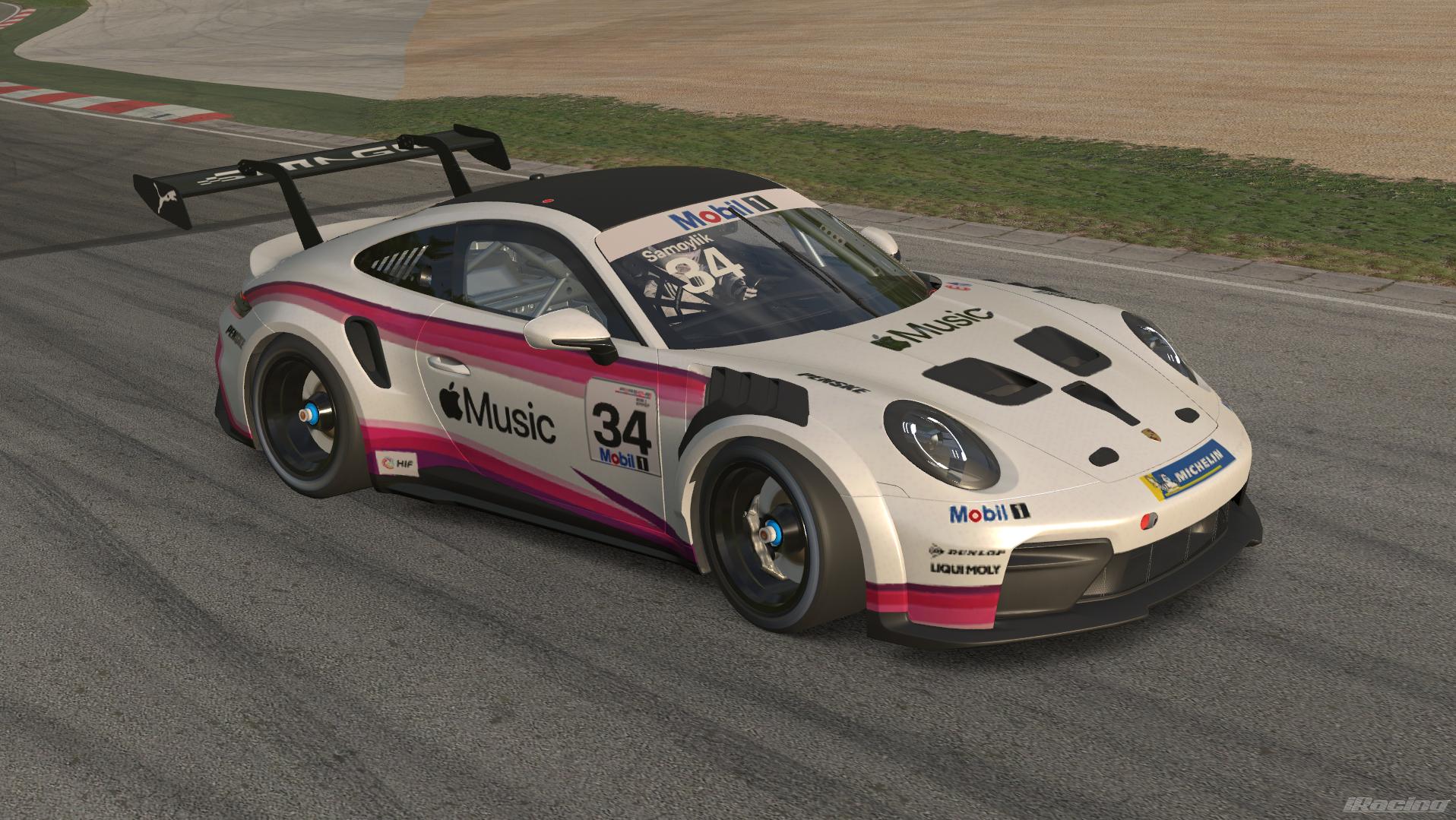 Preview of Porsche Penske Motorsports Cup 2026 Long Beach Livery Concept by Vasiliy S.