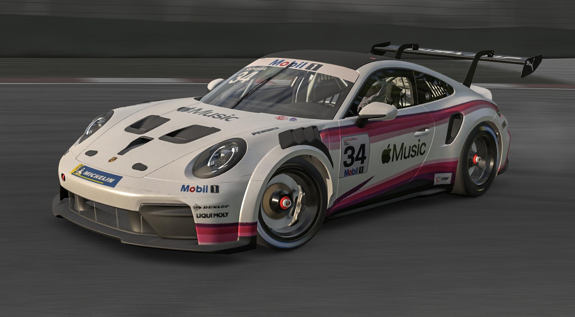 Preview of Porsche Penske Motorsports Cup 2026 Long Beach Livery Concept by Vasiliy S.