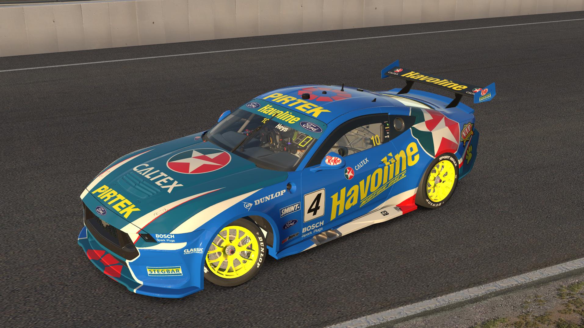 Preview of (Retro) Pirtek, Caltex Havoline (Stone Brothers Racing) - 2003 - Driven by:- Marcos Ambrose/ Russell Ingall Car #4 by Brad Heys