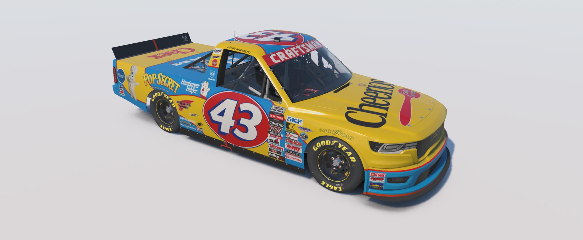 Preview of John Andretti-Petty-Cheerios by Jay Riot