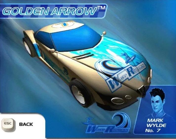 Preview of Hot Wheels World Race Wave Rippers Golden Arrow 7/35 - NASCAR Toyota Camry by Jeremy M.