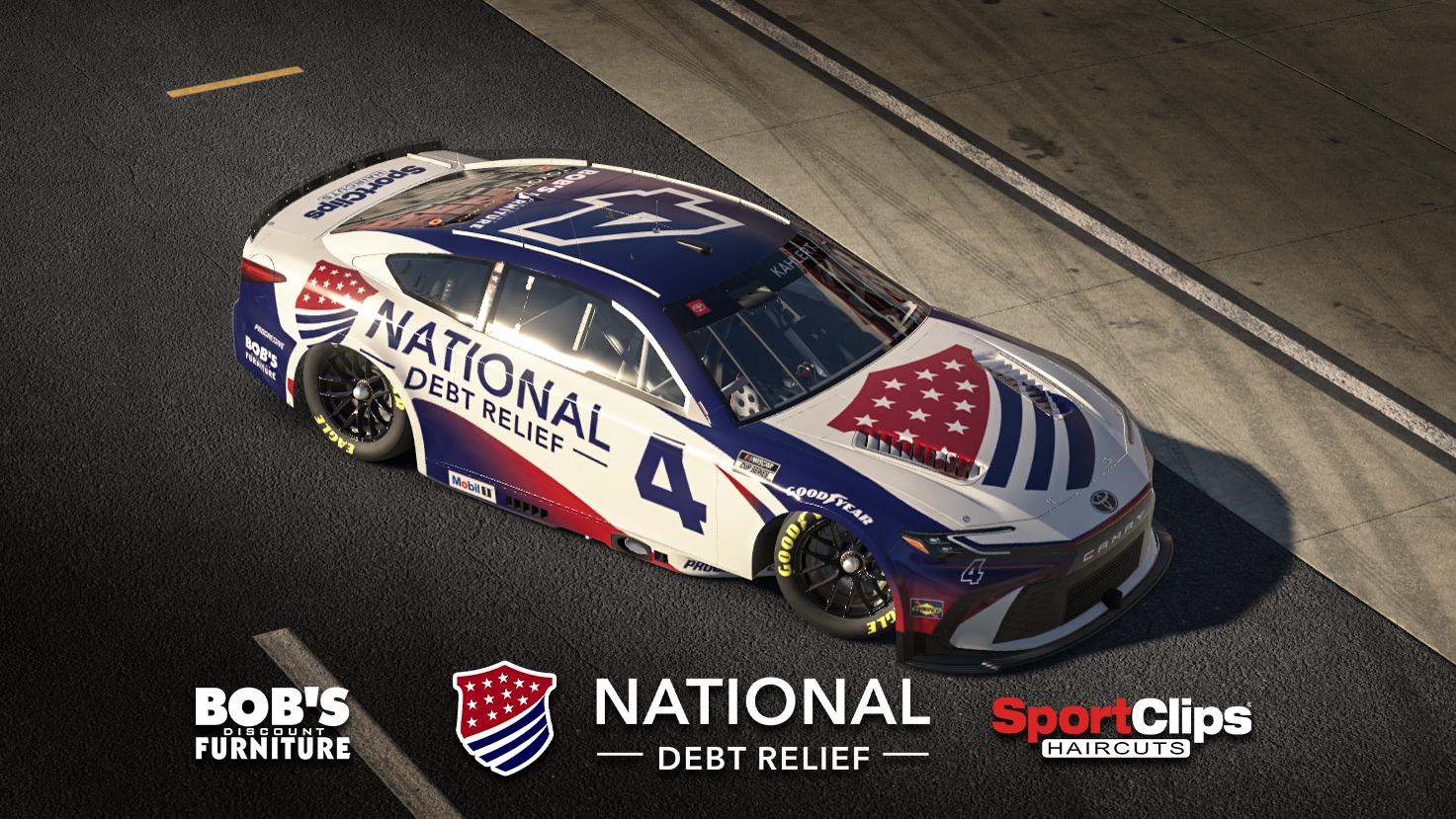 Preview of Denny Hamlin National Debt concept scheme by Tobias Kahlert