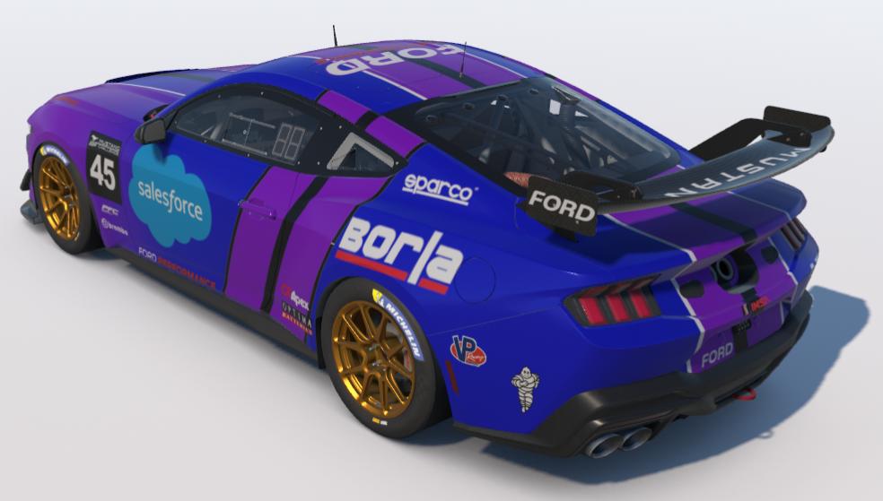 Preview of Mustang Challenge Salesforce Mustang GT4  by Mike W.