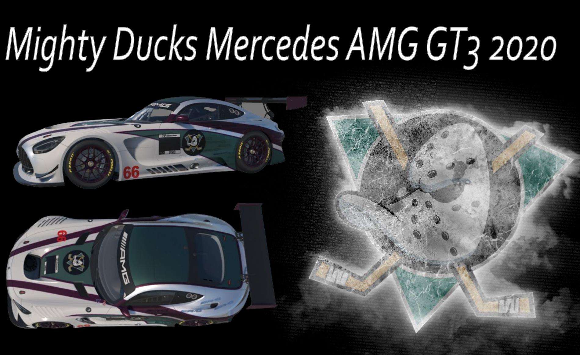 Preview of Mighty Ducks Mercedes AMG GT3 2020 by Scott Leitner2