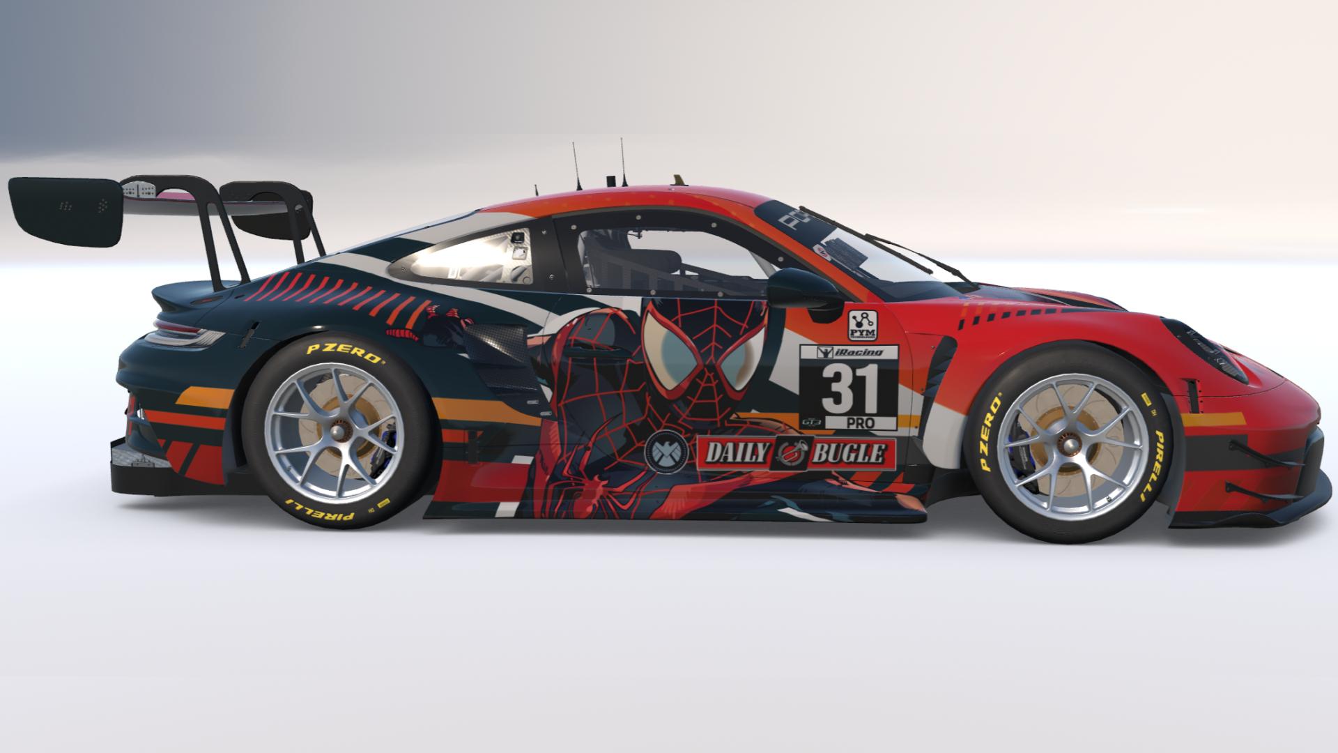 Preview of Spider-Man: Miles Morales - Porsche GT3 by Óscar D.