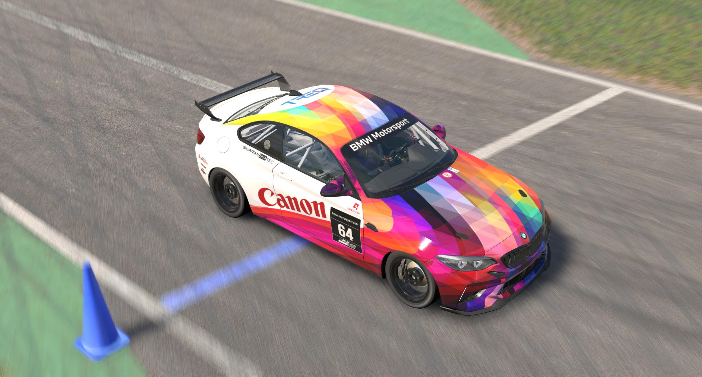 Preview of BMW M2 CS Racing - Canon by Dennis Van Der Meeren