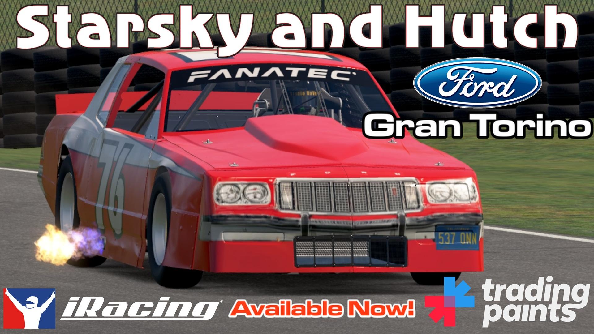 Preview of Starsky and Hutch 1976 Gran Torino "The Striped Tomato" by Dave Whitney