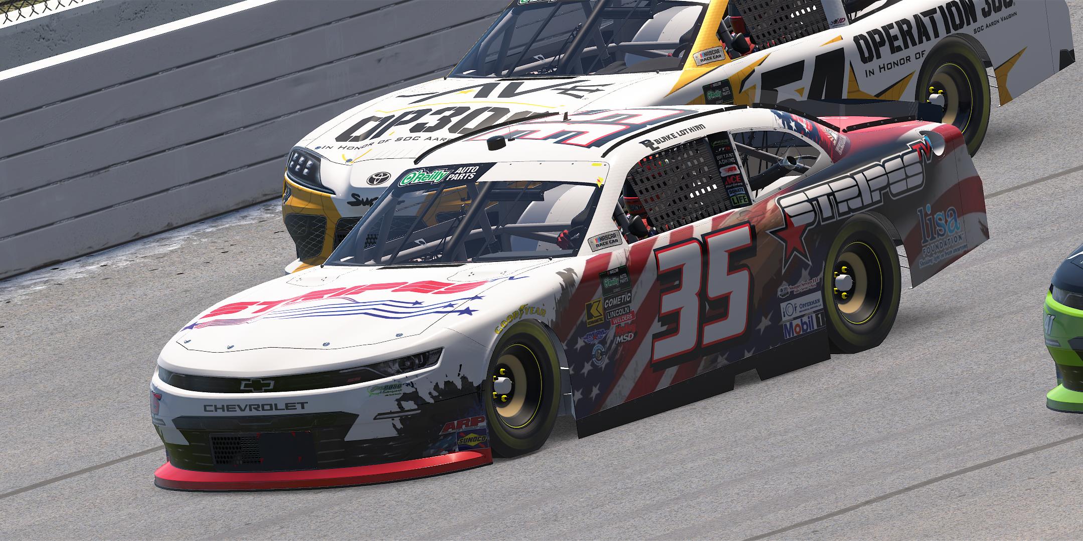 Preview of Blake Lothian StripesTV 2026 NORAPS Chevrolet Camaro by Nicholas Doucette