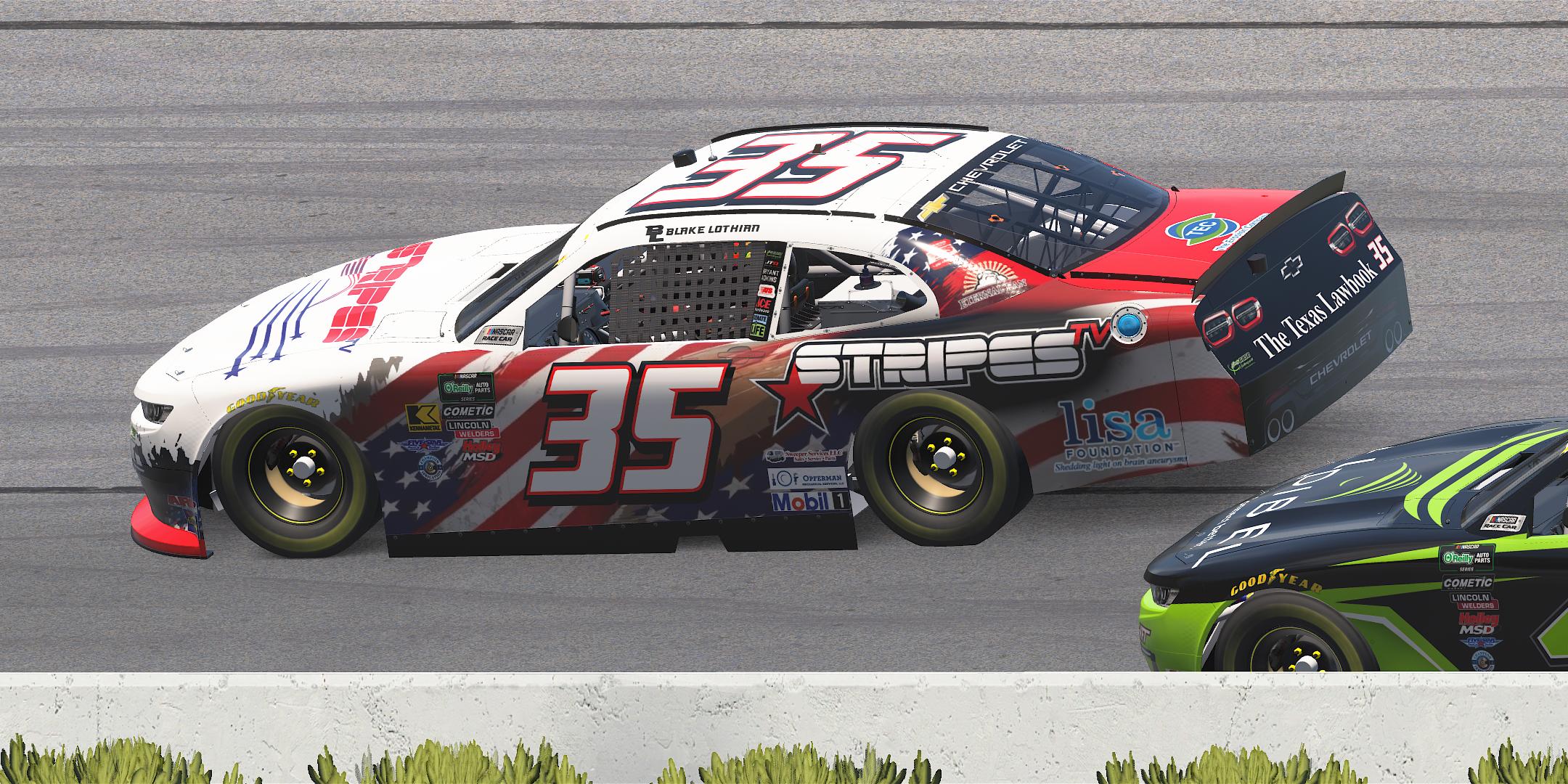 Preview of Blake Lothian StripesTV 2026 NORAPS Chevrolet Camaro by Nicholas Doucette