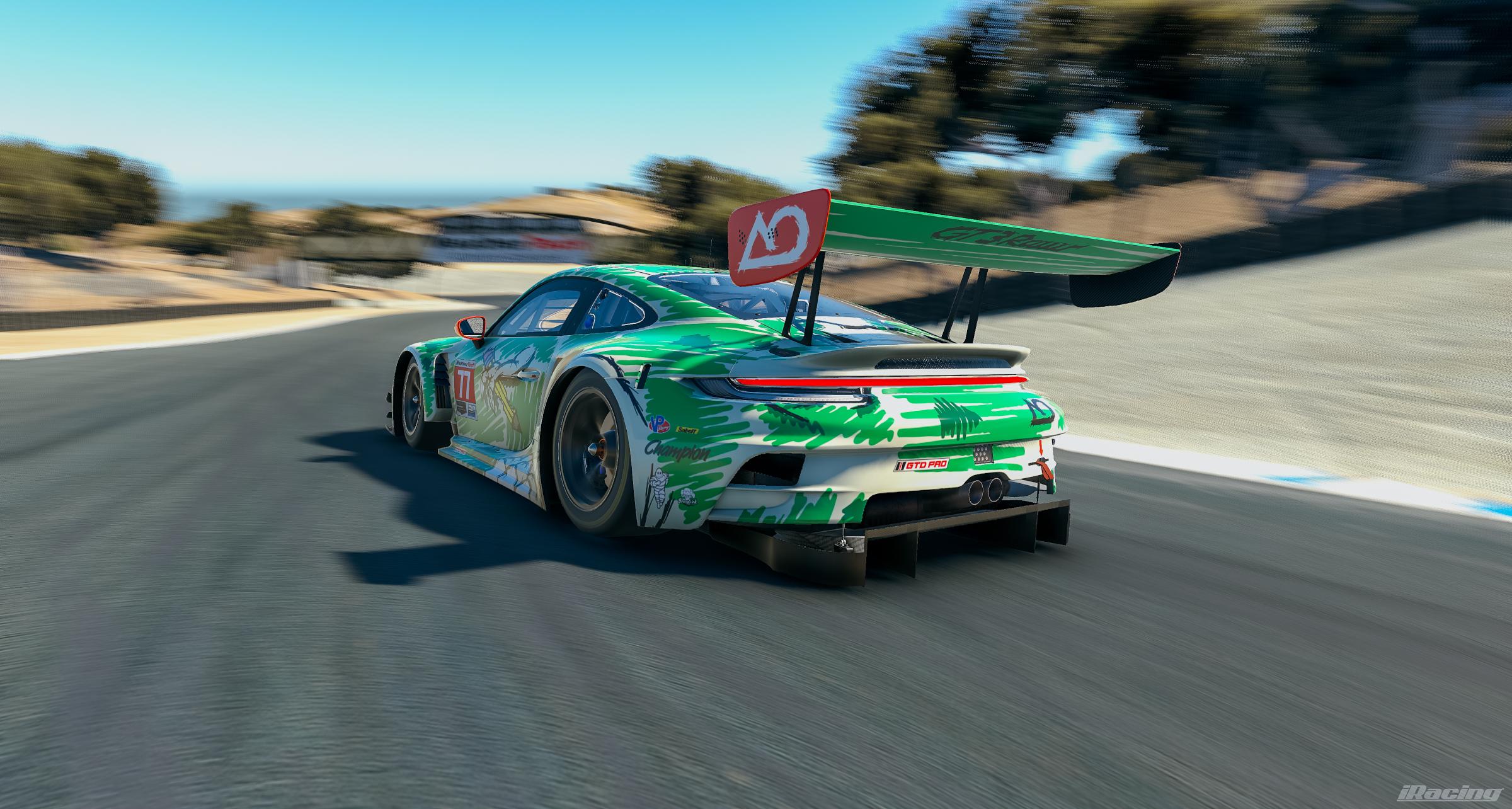 Preview of Official 2026 AO Racing IMSA GTD Pro #77 Sketchy (Rexy) GT3 Rawr Laguna Seca by Patryk A.