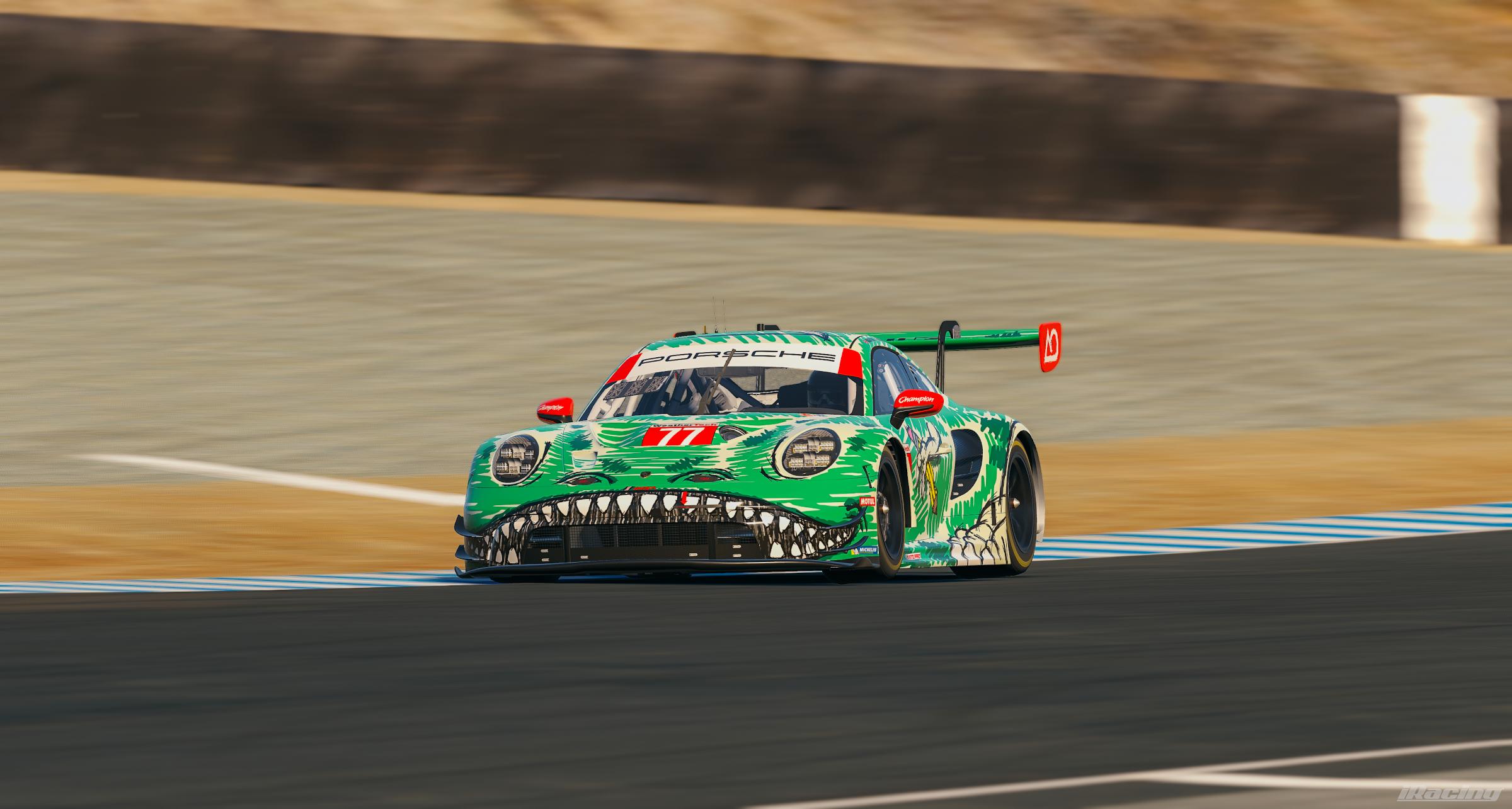Preview of Official 2026 AO Racing IMSA GTD Pro #77 Sketchy (Rexy) GT3 Rawr Laguna Seca by Patryk A.