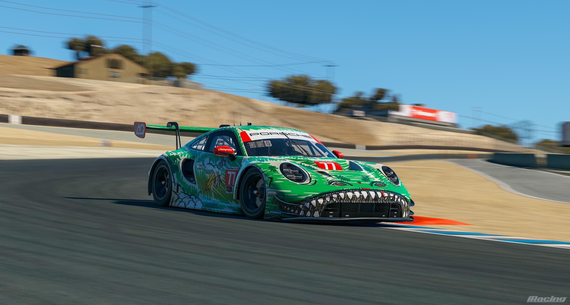 Preview of Official 2026 AO Racing IMSA GTD Pro #77 Sketchy (Rexy) GT3 Rawr Laguna Seca by Patryk A.