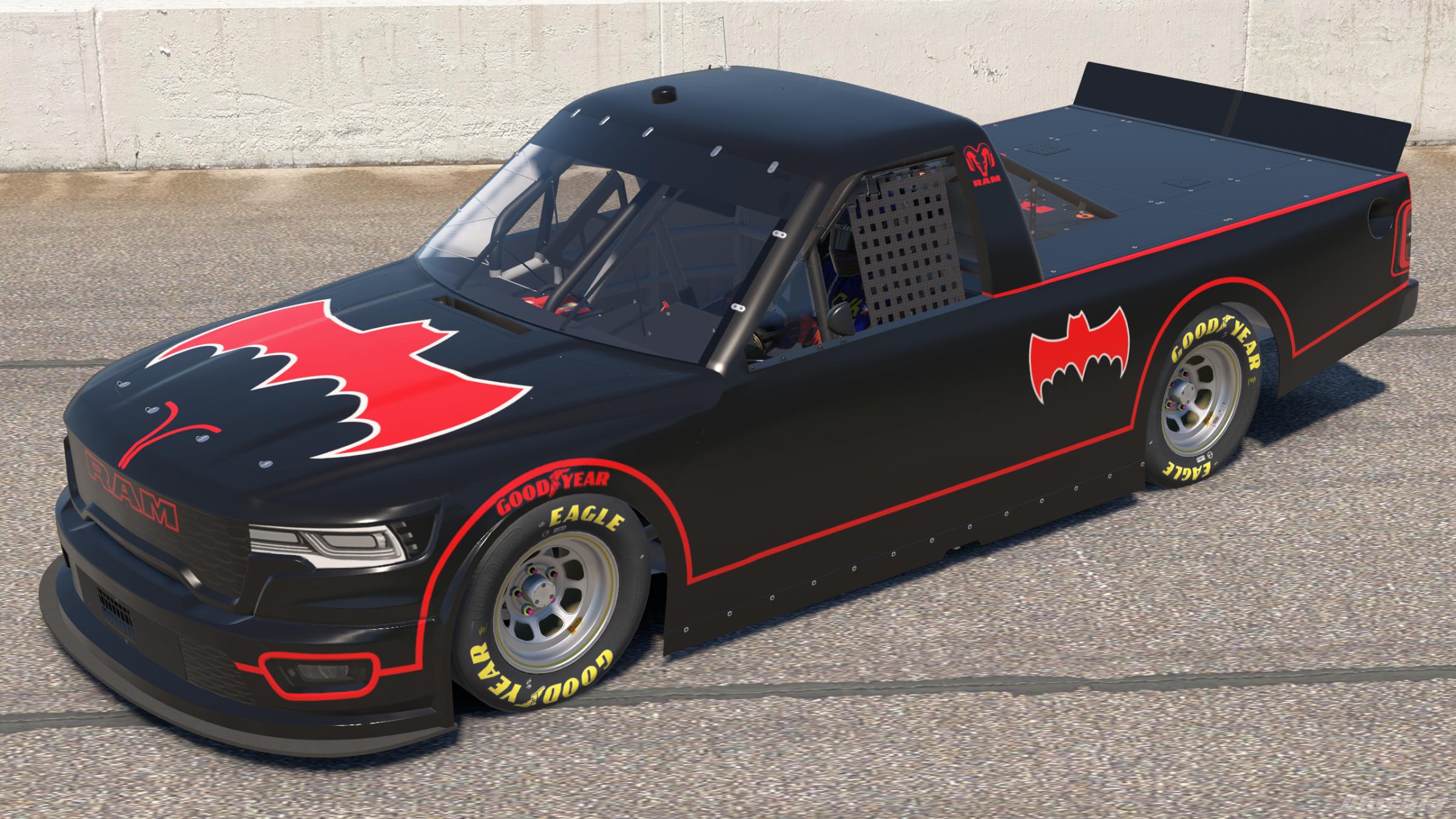 Preview of Batmobile RAM, Blank Number by Corey Rutherford