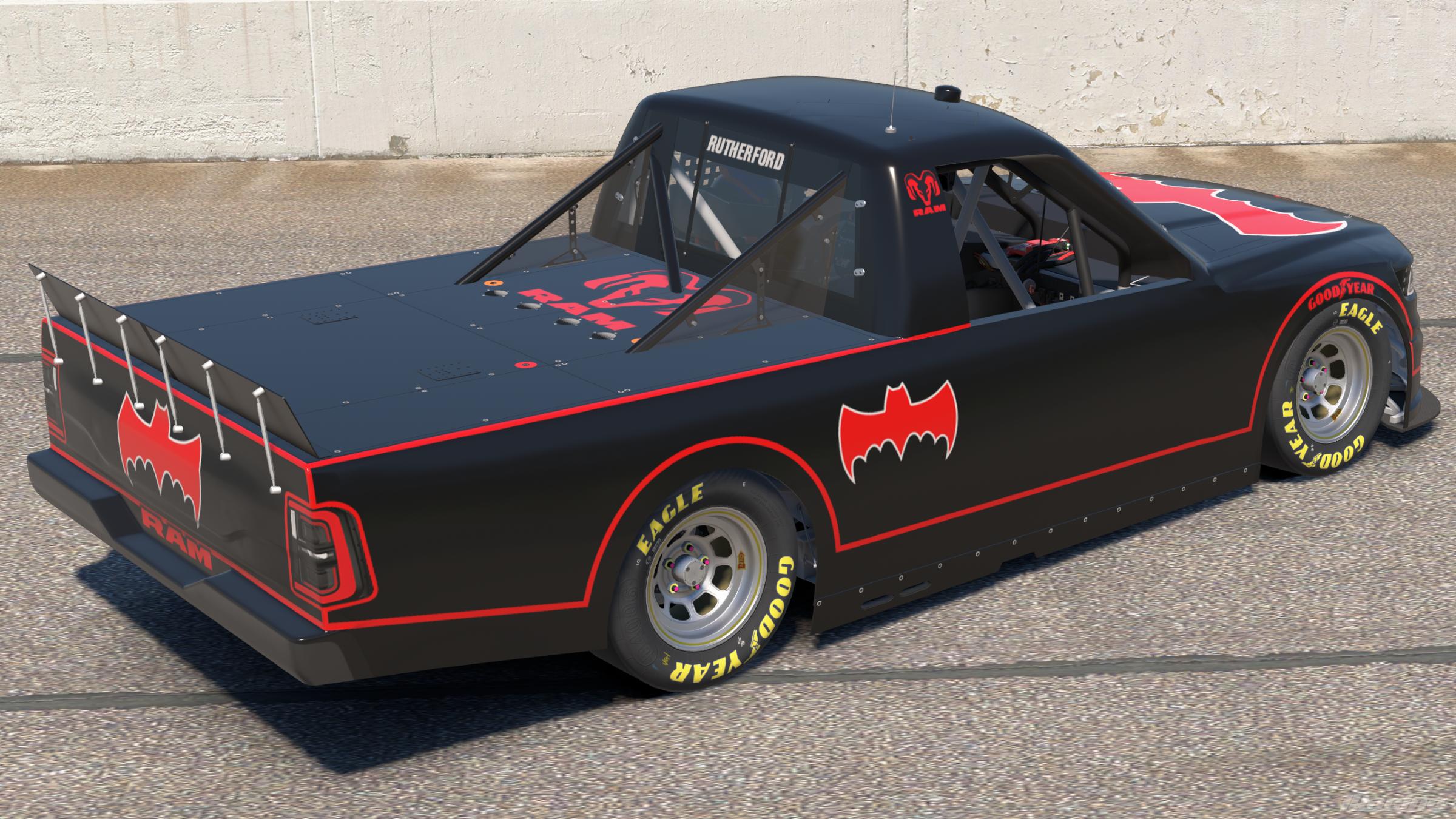 Preview of Batmobile RAM, Blank Number by Corey Rutherford